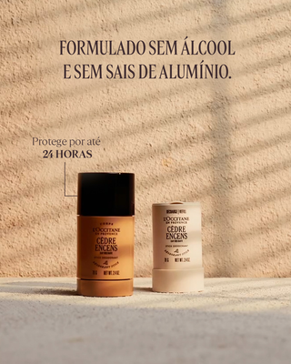 Refil Desodorante Stick C&egrave;dre Encens 70g (Eav Des Bavx)
